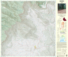 9541-31 Tyalgum QTopo 1:25,000 Topographic Map — Queensland 1:25,000 topographic map