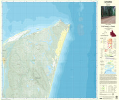 9543-11 Moreton QTopo 1:25,000 Topographic Map — Queensland 1:25,000 topographic map