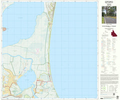 9545-34 Teewah QTopo 1:25,000 Topographic Map — Queensland 1:25,000 topographic map