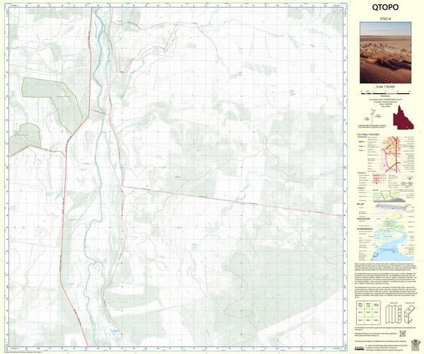 8543-4 QTopo 1:50,000 Topographic Map