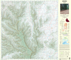 9342-2 Rosevale QTopo 1:50,000 Topographic Map