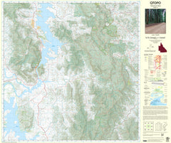 9443-4 Somerset Dam QTopo 1:50,000 Topographic Map