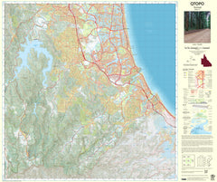 9541-1 Burleigh QTopo 1:50,000 Topographic Map