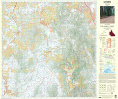 9542-3 Tamborine QTopo 1:50,000 Topographic Map