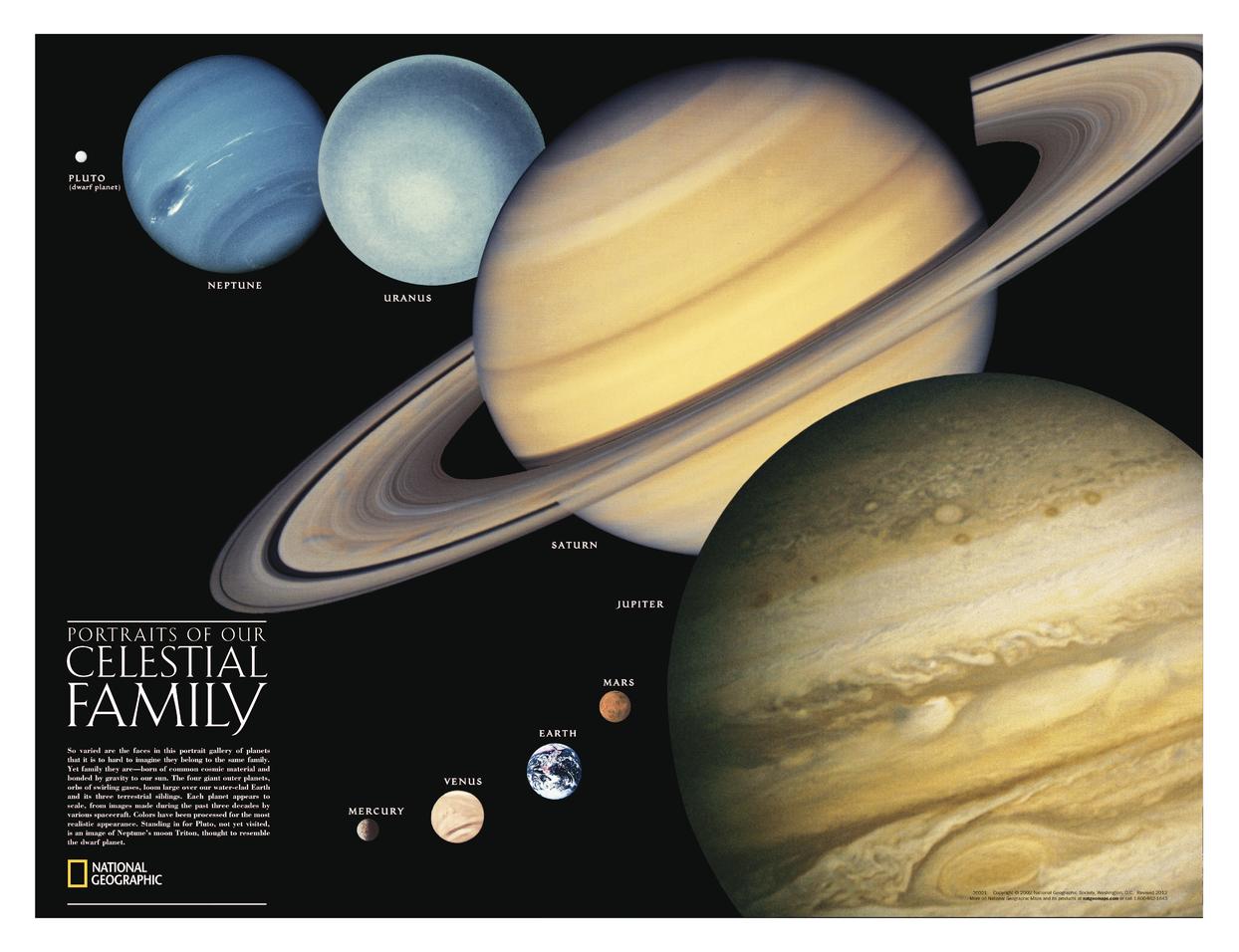 Solar Portrait The Solar System: Portraits of Our Celestial Family National Geographic ...