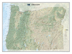 Pacific Crest Trail Wall Map by National Geographic — National Geographic laminated wall map