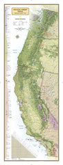 Pacific Crest Trail Wall Map – National Geographic | Mapworld