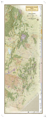 Continental Divide Trail wall map – National Geographic | Mapworld