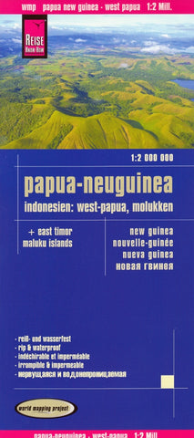 New Guinea, East Timor & Maluku Islands – Reise Know-How Folded Travel Map