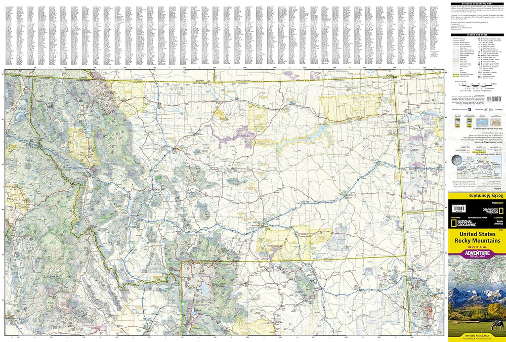 Rocky Mountains Adventure – National Geographic | Mapworld