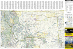 Rocky Mountains NGS Map