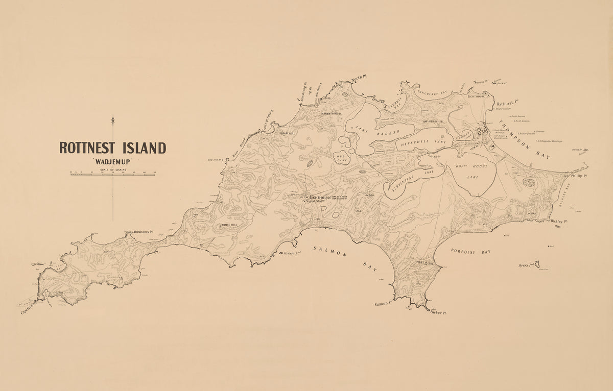 Rottnest Island : “Wadjemup” — Daisy Bates | Mapworld