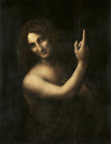 Saint John the Baptist (1513-1516) by Leonardo da Vinci