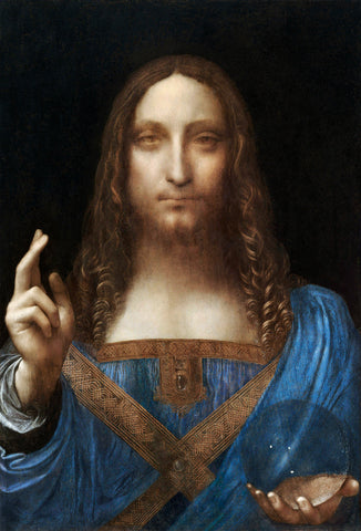 Salvator Mundi (circa 1500) by Leonardo da Vinci