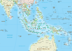 World Equal Earth Wall Map — Africa-Centred