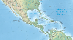 World Equal Earth Wall Map Physical — Pacific-Centred