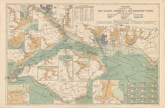 Stanford's Chart of the Solent, Spithead and Southampton Water published 1932