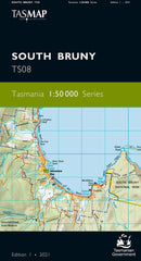 South Bruny 1:50,000 Topographic Map – Tasmania