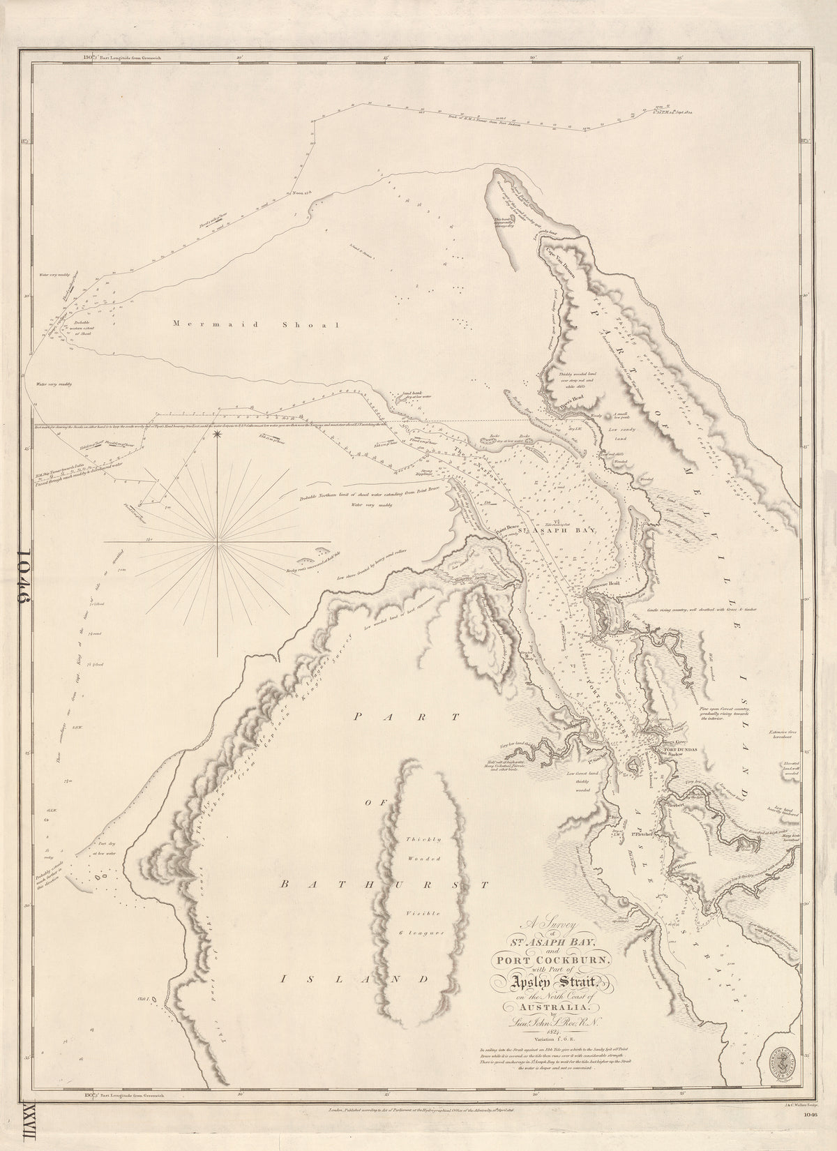 St. Asaph Bay & Port Cockburn — North Coast of | Mapworld