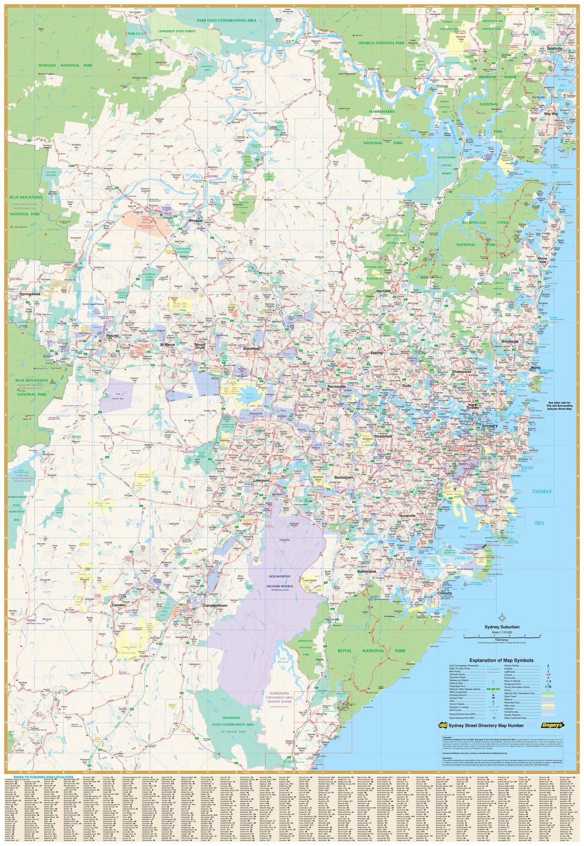 NSW Maps | Sydney, North & South Coast, Blue Mountains | Mapworld