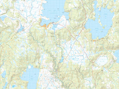 Penstock 1:50,000 Topographic Map – Tasmania