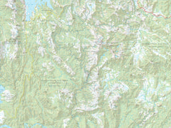 Frenchmans 1:50,000 Topographic Map – Tasmania