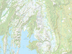Denison Range 1:50,000 Topographic Map – Tasmania