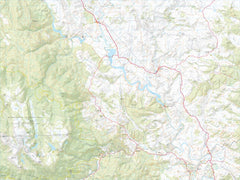 Meadowbank 1:50,000 Topographic Map – Tasmania