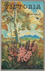 TRAVEL POSTER - Victoria Vintage Poster