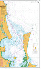 AUS 236 - Moreton Bay Nautical Chart
