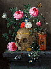 Vanitas Still Life (ca.1665–1670) by Jan van Kessel