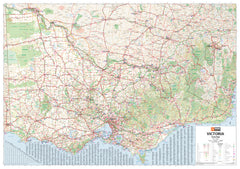 Victoria Hema 1430 x 1000mm Supermap Canvas Wall Map