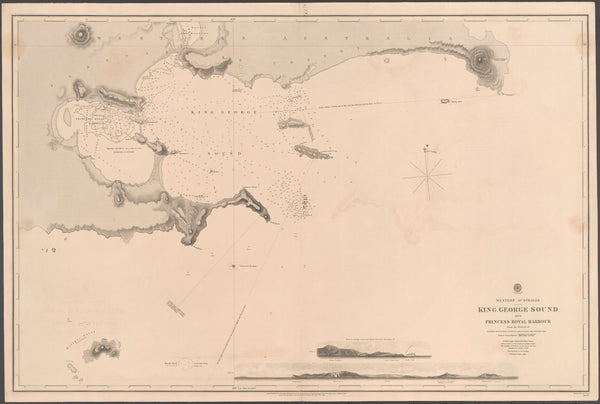 Western Australia — King George Sound & Princess Royal Harbour (1859)