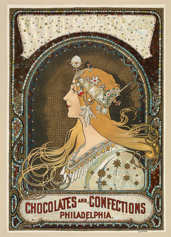 Zodiac (1896) by Alphonse Mucha
