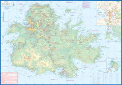 Antigua & St Kitts Nevis ITMB Map