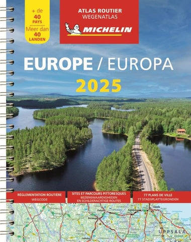 Europe Road Atlas Michelin 2025