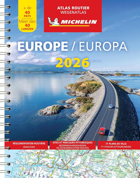 Europe Road Atlas – Michelin | Mapworld