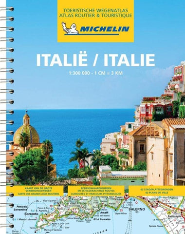 Italy Road Atlas Michelin 2025