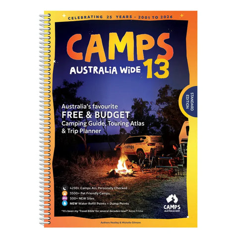 CAMPS 13 Australia Wide A4 Spiral Bound (inc FREE SHIPPING)