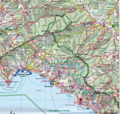 Portofino - Cinque Terre Freytag Map & Guide