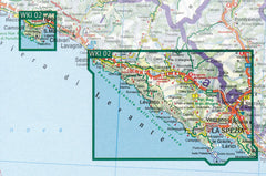Portofino - Cinque Terre Freytag Map & Guide