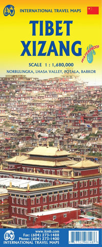 Tibet ITMB Map – ITM | Mapworld