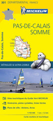 France Pas de Calais & Somme Michelin Map 301
