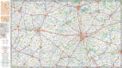 France Mayenne,Orthe,Sarthe Michelin Map 310
