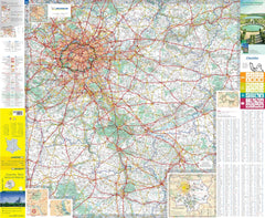 France Essonne, Paris,Seine-et-Marne Michelin Map 312