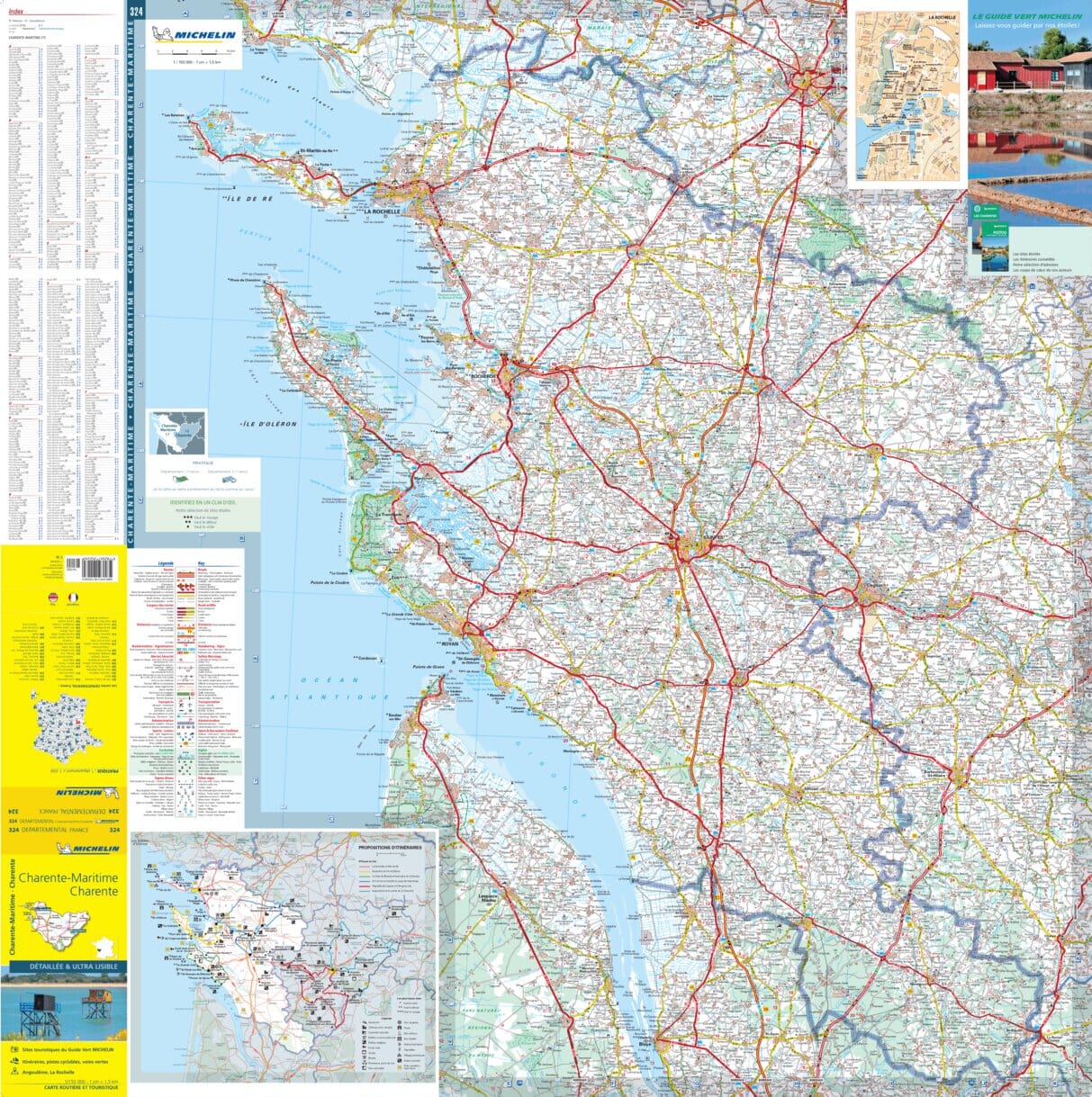 France Charente Charente Maritime Michelin Mapworld france-charente-charente-maritime-michelin-mapworld