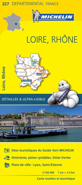 France Loire / Rhône Michelin Map 327