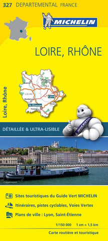 France Loire / Rhône Michelin Map 327