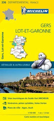 France Gers / Lot-et-Garonne Michelin Map 336