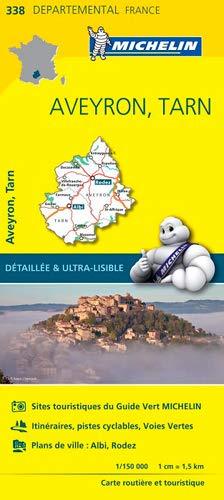 France Aveyron / Tarn Michelin Map 338